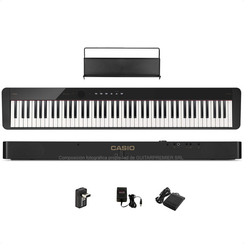 Piano Digital Casio Privia Px-s1100 Atril Pedal Bluetooth 88