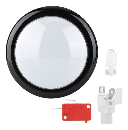 100mm Led Luz Lámpara Botón Grande Ronda Arcade Videojuego