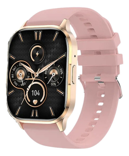 Smartwatch Amoled Hk21 Comerliv Impermeable Pantalla Full Rosa Rosa Rosa