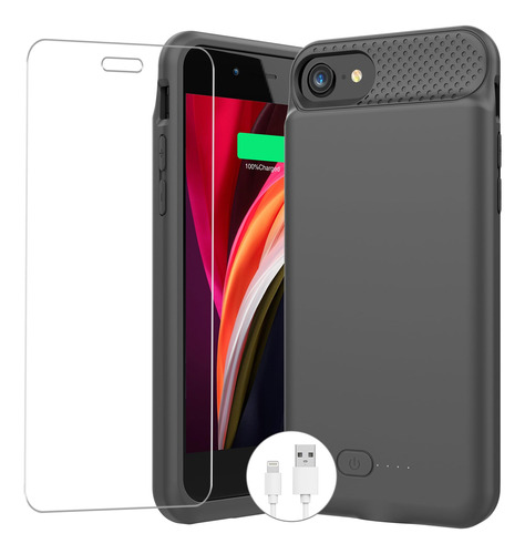 Funda De Carga Para iPhone 8/7/6s/6/se (2022/2020) - Funda D