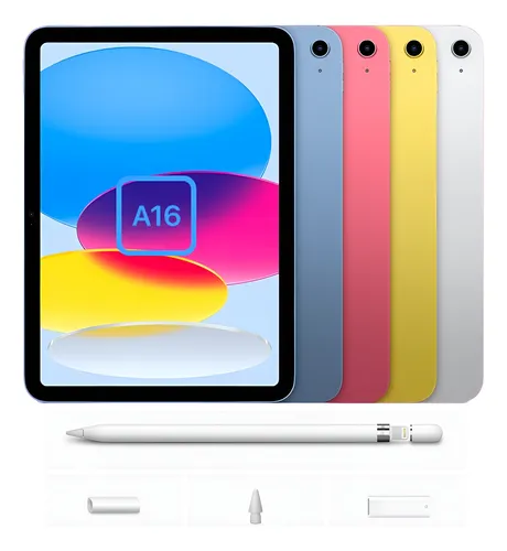 iPad 11 A16 128gb 11pol + Apple Pencil Novos Garantia 1 Ano