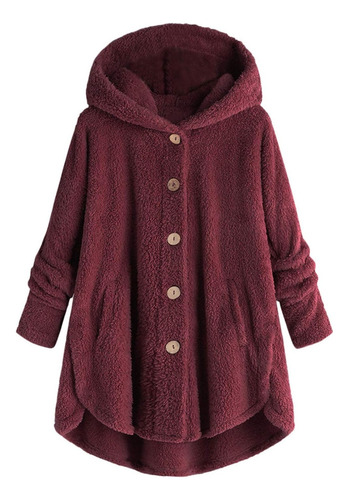 Sudadera Suelta Con Capucha Top Plus Size