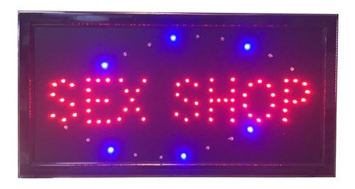 Placas Luminoso Quadro Led Letreiros Luminária Sex Shop