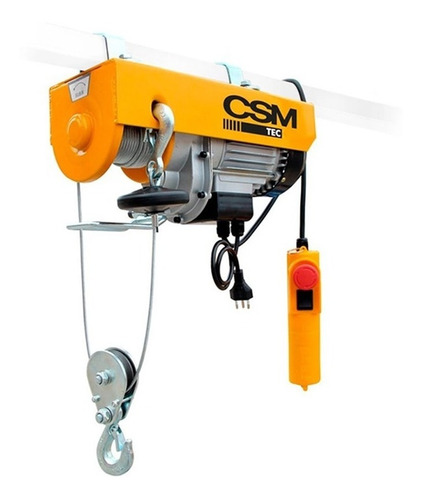 Guincho De Coluna Capacidade 600kg Cabo 12m Tec300/600 Csm