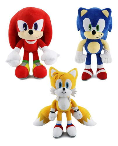 Yooverse Sonic The Hedgehog - Peluche De 2 Películas, Sonic