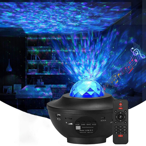 Proyector De Estrellas Galaxia Luz Nocturna, Proyecto Con Al
