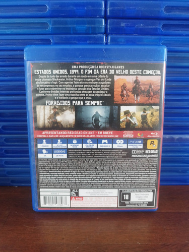 Red Dead Redemption 2 - Físico Ps4