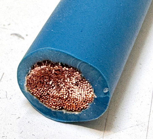 2 Awg Excelene Welding Battery Cable Blue 600v Made In Bbv