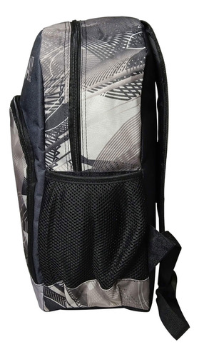 Mochila Mormaii 25l Azul E Cinza Poliéster Escolar