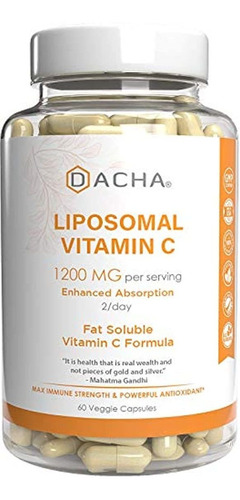 Dacha Nutrition Natural Liposomal Vitamina C - Sistema