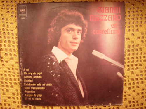 Gianni Nazzaro / En Castellano - Lp Vinilo