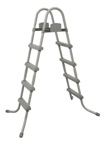 Imagen 2 de 2 de Alberca estructural rectangular Bestway 56672 con capacidad de 11532 litros de 4.88m de largo x 2.44m de ancho gris diseño mosaico
