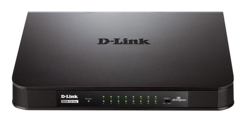 Switch Fast Ethernet 16 Portas 200mbps D-link Des-1016a