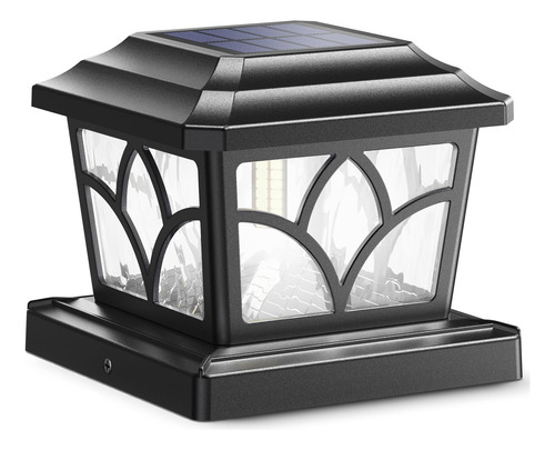 Siedinlar Luces Solares Para Postes Al Aire Libre, 4 Modos,