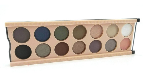 Maquillaje Paleta Sombras Ojos 14 Tonos Terra Matte & Shine