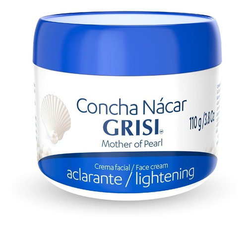 Crema Solida Concha Nacar Grisi  110 G.