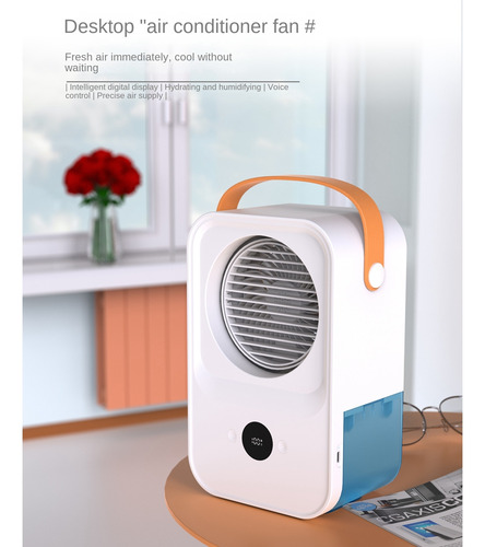 Ventilador Enfriador De Aire Portátil, Humidificador De Aire
