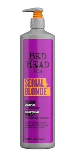Tigi Bed Head Serial Blonde Shampoo Restaurador Rubios 970ml