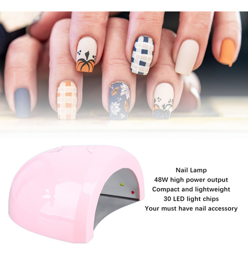 Lámpara Para Uñas Uv Led 48w