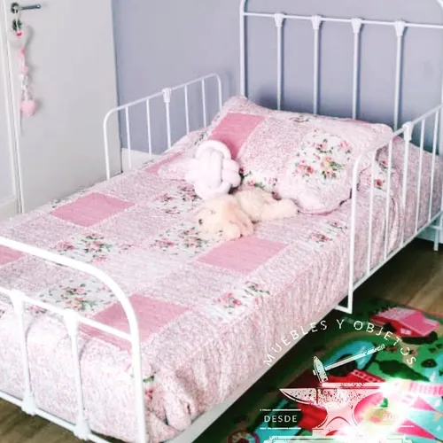 Cama De 1 Plaza De Hierro De Estilo
