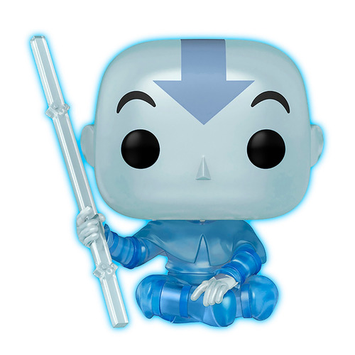 Figura De Acción Avatar: Aang Spirit Edicion Especial Que Brilla En La Oscuridad De Funko Pop! 55052 Animation