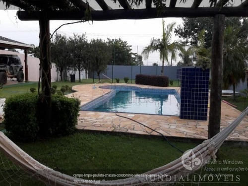 Imagem 6 de 20 de Chácara Para Venda No Ville Saint James I - Campo Limpo Paulista: Te1000 M², A/c 210 M²; Casa Térrea, Lazer, Estuda Troca Por Imóvel Em Jundiaí., - Ch00121 - 69681539