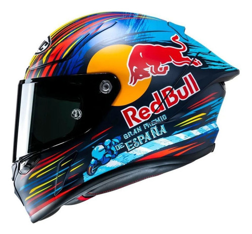 Capacete Hjc Rpha 1 Modelo Red Bull Jerez Pista