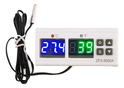 Termostato Temperatura Chocadeira Com Temporizador Zfx-9060a