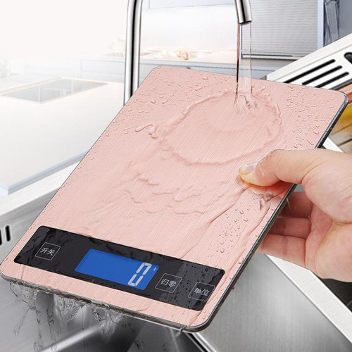Digital Kitchen Scale Food Scale Rose Gold 15kgx1g