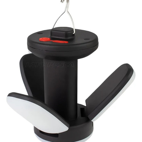 Lampião Lanterna Led Portátil Recarregável Camping 6 Ajustes 110v/220v