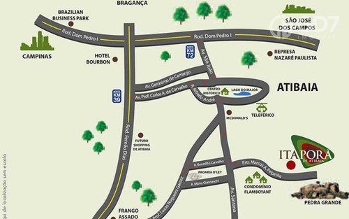 Imagem 14 de 28 de Terreno À Venda, 728 M² Por R$ 535.168,20 - Itaporã De Atibaia - Atibaia/sp - Te0003