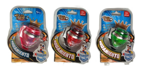 Trompo Cometa King Turbo - Con Rodamiento - 3 Piezas