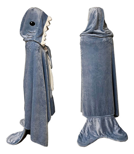 Bonita Manta Sofe Divertida Con Forma De Pez, Una Manta Para