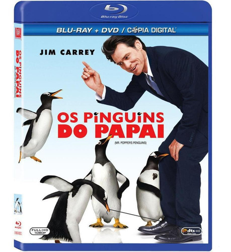 Blu-ray Os Pinguins Do Papai