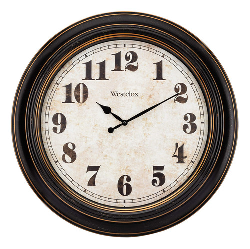 Westclox Reloj De Pared Grande Tradicional Con Pilas Para Sa