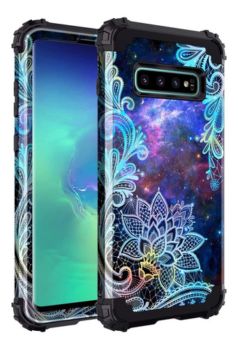 Funda Para Galaxy S10 (diseno Mandala/marca Casetego)