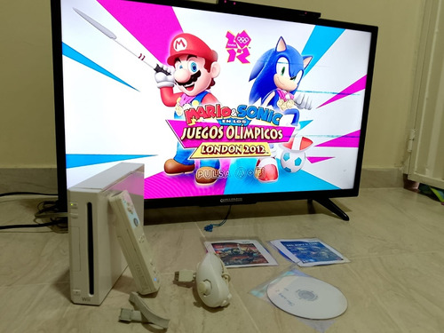 Nintendo Wii Retrocompatible Programado Con Juegos