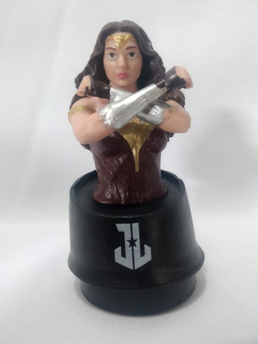 Figura Mujer Maravilla Liga De La Justicia Golden Link 