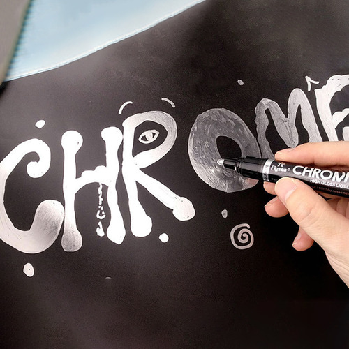 Rotulador De Espejo Reflectante Cromado Diy