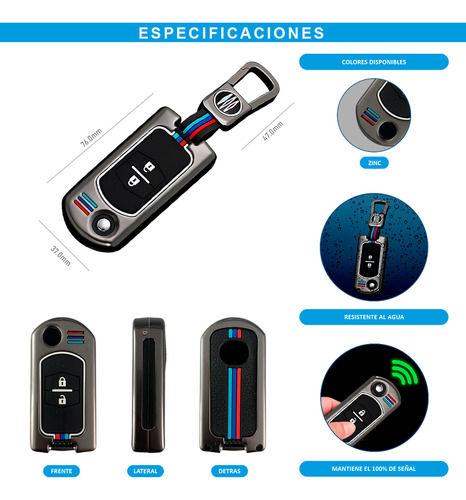 Gys Compatible Carcasa Cubierta Control Llave Para Mazda 3