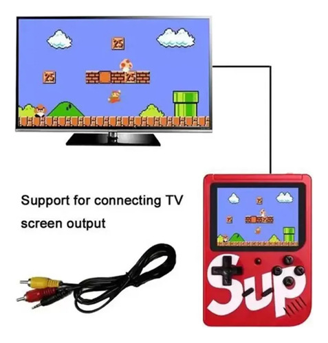 Consola De Juegos Retro Mini Portátil Y Para Tv Clásicos Rosa