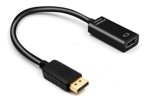 Cable Adaptador Convertidor Displayport Dp A Hdmi 4k Laptop