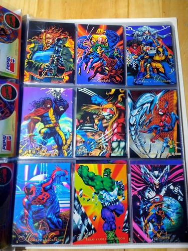 Imagen 8 de 9 de Album Pepsi Cards De Marvel Cómics Álbum + Set Completo