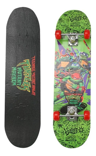 Patineta Para Niños Tortugas Ninja Tabla Skate Board Monopat