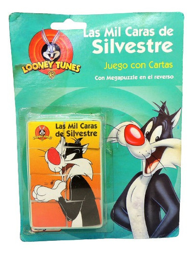 Looney Tunes Juego Cartas Silvestre Puzzle Toyco 199 Madtoyz