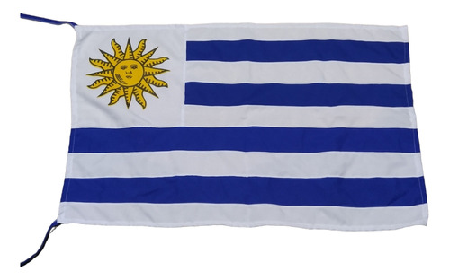 Bandera Pabellón Uruguay Buena Calidad 100 X 60cm 