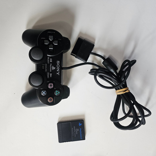 Playstation 2 Fat Completa En Caja Scph-10000 - Ps2 Negro