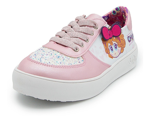 Tenis Niña Tendencia Distroller Chamoy Estampado 15-21 Rosa