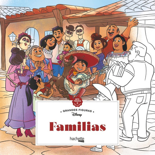 Familias Disney, De Disney. Editorial Hachette, Tapa Blanda En Español