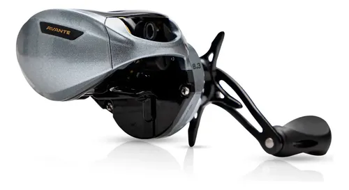 Carretilha Avante Slim 12 Rolamentos Esquerda - Maruri Cor Pratea...